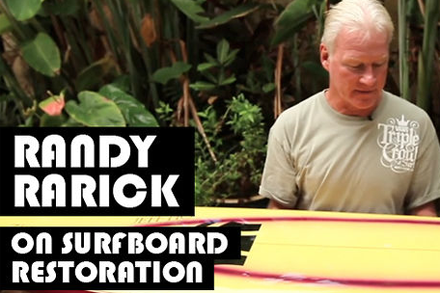 Randy Rarick on Surfboard Restoration