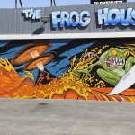 The Frog House, bright and bold off the Pacific Coast Highway in Newport Beach.