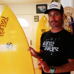 Kurt with Hurley board